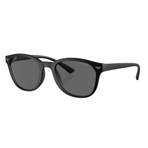 Emporio Armani Modern Matt Svart Solglasögon Ea4225U Black, Dam