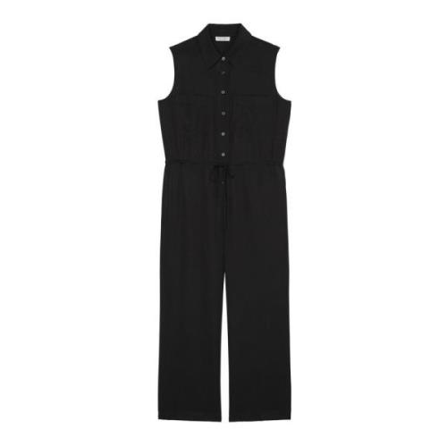 Marc O'Polo Ärmlös jumpsuit Black, Dam