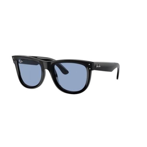 Ray-Ban Klassiska Wayfarer Solglasögon Blå Lins Black, Unisex