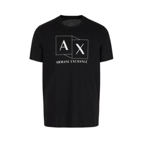 Armani Exchange Stilren T-shirt Black, Herr
