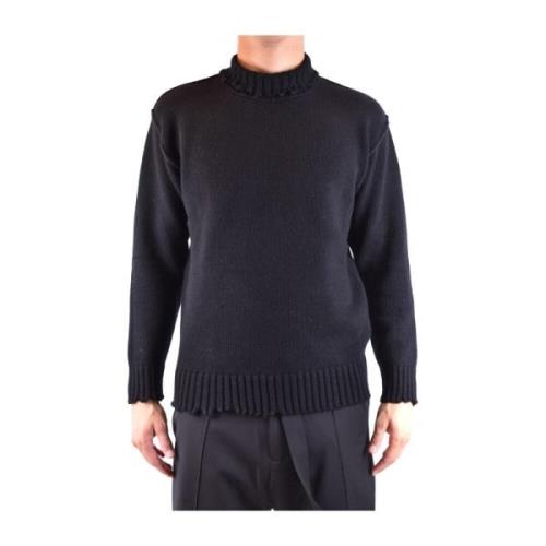 Isabel Benenato Fashionable Sweater Designs Black, Herr