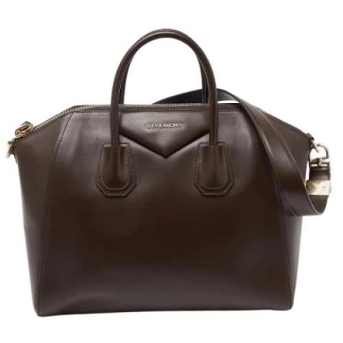 Givenchy Pre-owned Pre-owned Laeder handvskor Brown, Dam