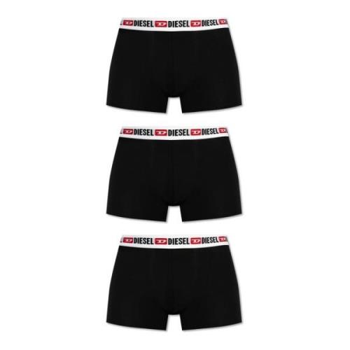 Diesel Trepack boxershorts Black, Herr