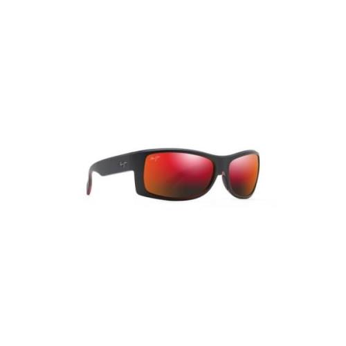 Maui Jim Stiliga Equator Solglasögon i Matt Svart Black, Unisex