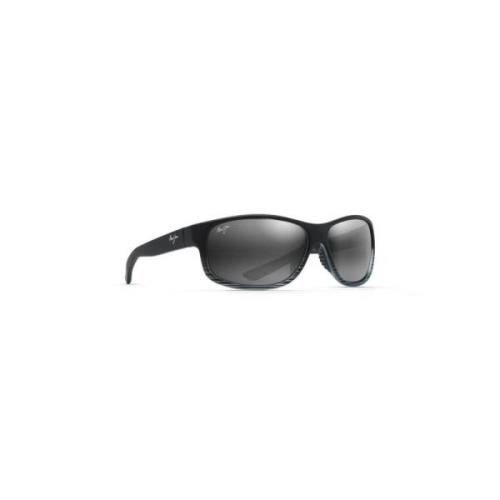 Maui Jim Channel 840-11D Grå Solglasögon Black, Unisex