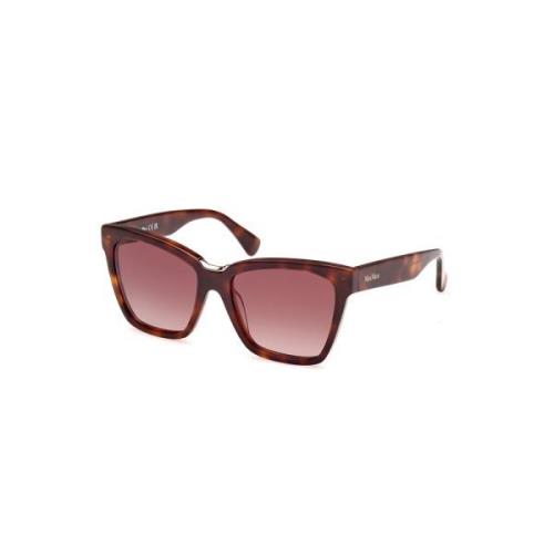 Max Mara Stiliga solglasögon bruna gradientlinser Brown, Dam