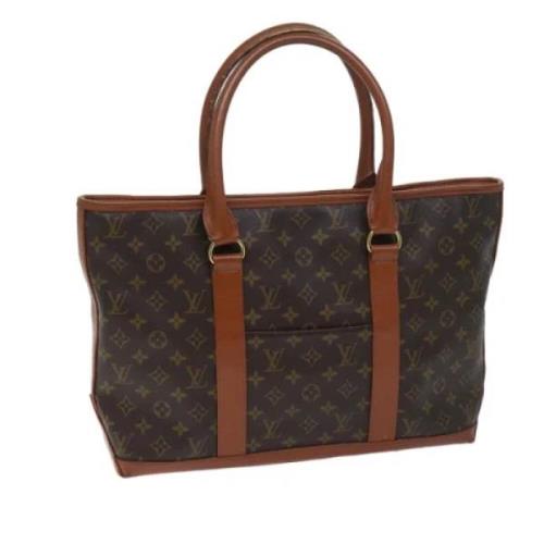 Louis Vuitton Vintage Pre-owned Canvas louis-vuitton-vskor Brown, Dam