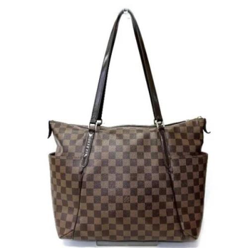 Louis Vuitton Vintage Pre-owned Canvas totevskor Brown, Dam