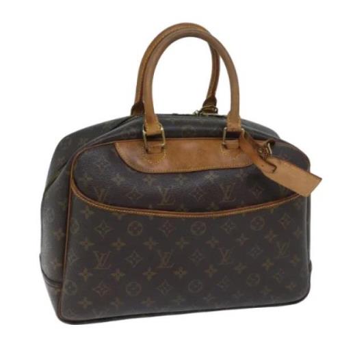 Louis Vuitton Vintage Pre-owned Canvas handvskor Brown, Dam