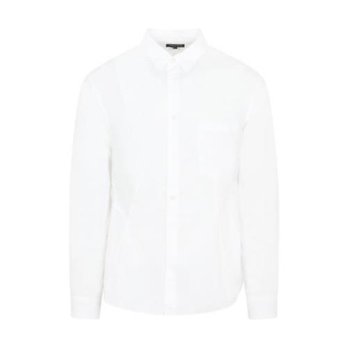 Comme des Garçons Vit Bomullsskjorta Aw23 White, Herr