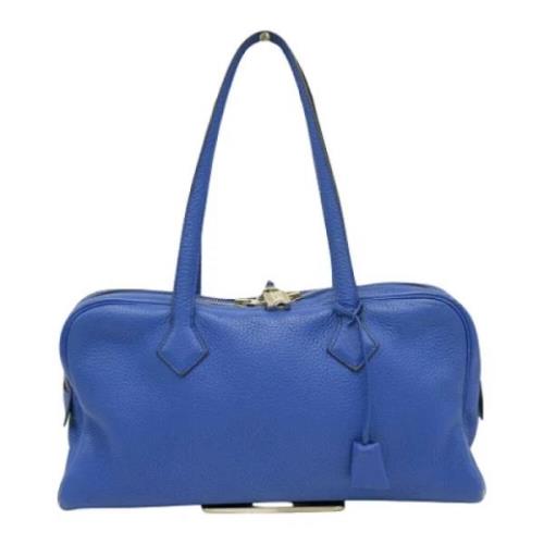 Hermès Vintage Pre-owned Laeder axelremsvskor Blue, Dam