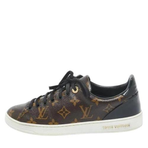 Louis Vuitton Vintage Pre-owned Laeder sneakers Brown, Dam