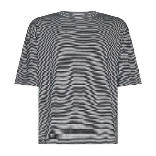 Lardini T-Shirts Gray, Herr