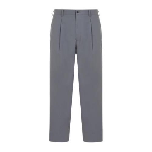 Comme des Garçons Grå ullbyxor Regular Fit Gray, Herr