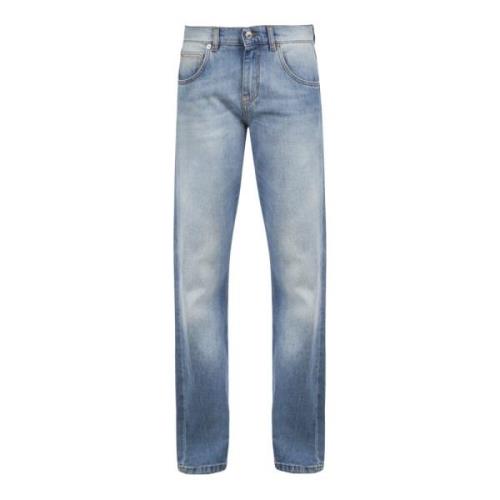 Mauro Grifoni Straight Leg Jeans Blue, Dam