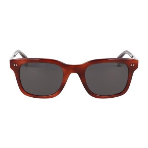 Armani Fyrkantig Ram Solglasögon AR 8138 Brown, Unisex