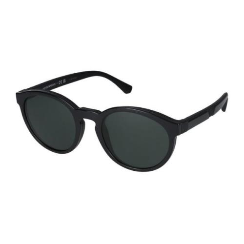 Emporio Armani Stiliga Solglasögon 0Ea4152 Black, Herr