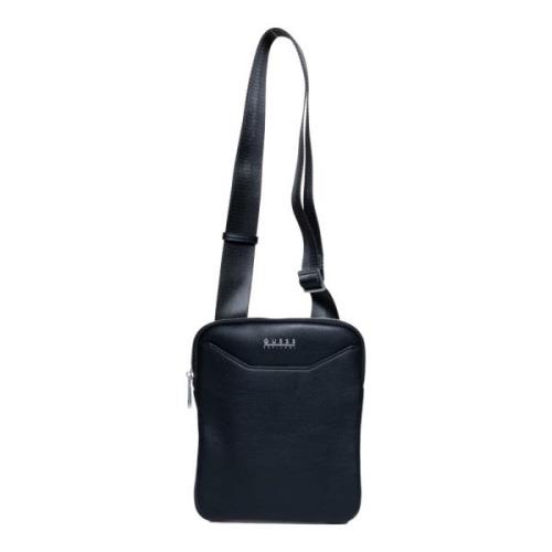 Guess Platt Crossbody Väska Höst/Vinter Kollektion Black, Herr