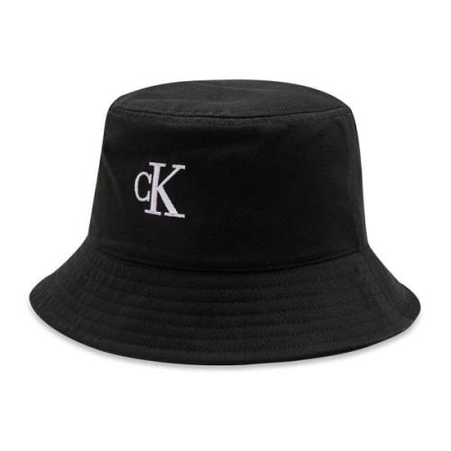 Calvin Klein Jeans Monogram Embro Bucket Hat Höst/Vinter Kollektion Bl...