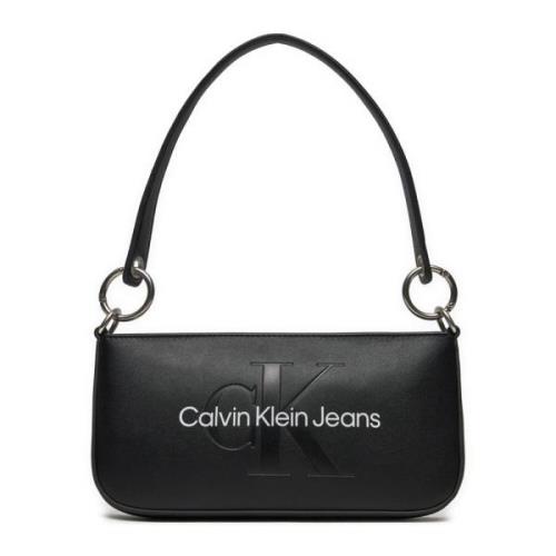 Calvin Klein Jeans Axelväska Höst/Vinter Kollektion Black, Dam