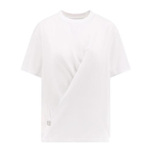 Givenchy Vit T-shirt med 4G detalj White, Dam