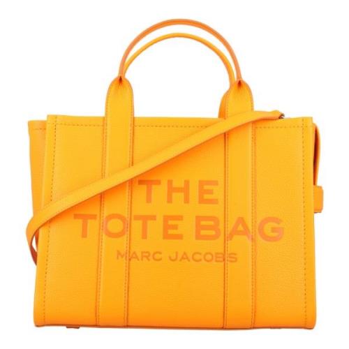 Marc Jacobs Tangerine Läder Toteväska Yellow, Dam