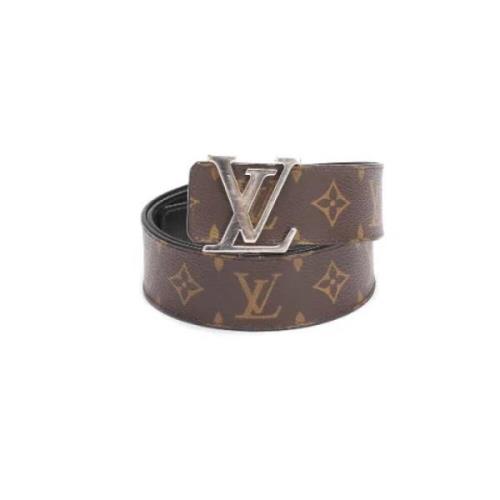 Louis Vuitton Vintage Pre-owned Laeder skrp Brown, Dam