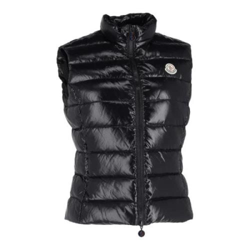 Moncler Pre-owned Pre-owned Nylon ytterklder Black, Dam