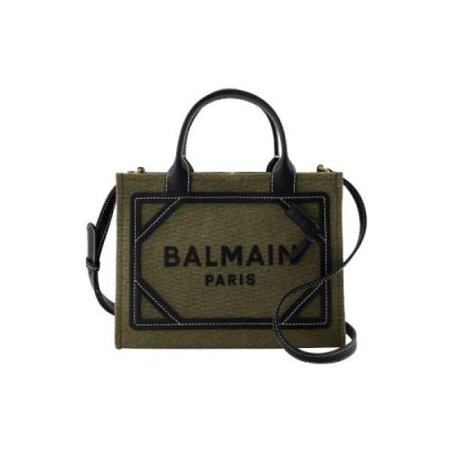 Balmain Canvas handvskor Green, Dam