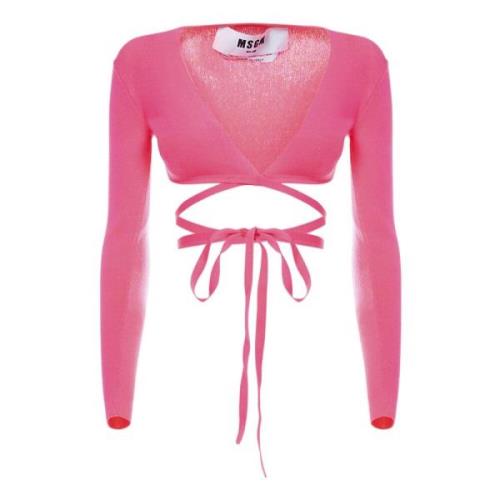 Msgm Topp Pink, Dam