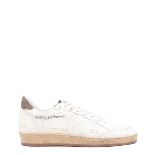 Golden Goose Stiliga Ballstar Sneakers White, Herr