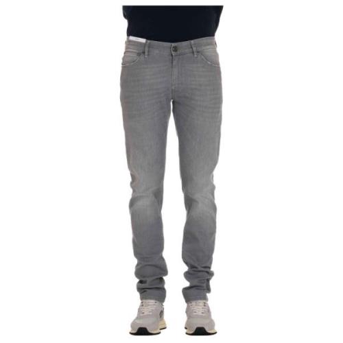 PT Torino Grå Denim Swing Fit Jeans Gray, Herr