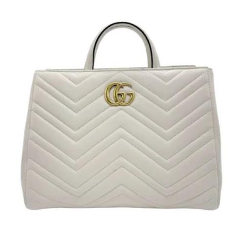 Gucci Vintage Pre-owned Laeder gucci-vskor White, Dam