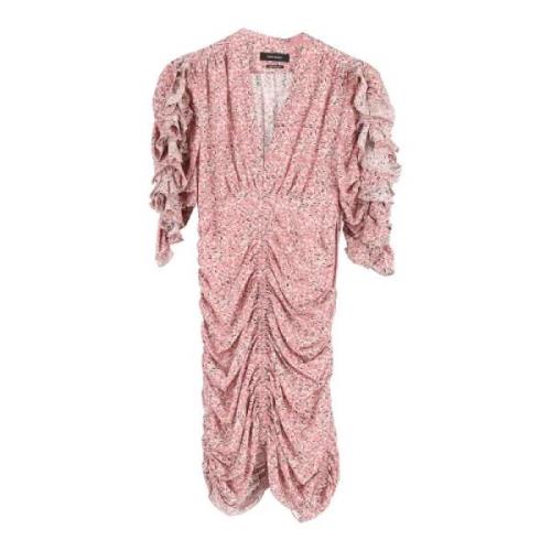 Isabel Marant Pre-owned Pre-owned Silke klnningar Pink, Dam