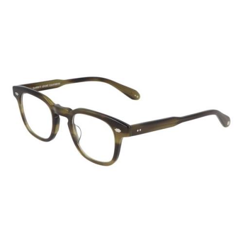 Garrett Leight Sherwood Square Acetatglasögon Green, Unisex