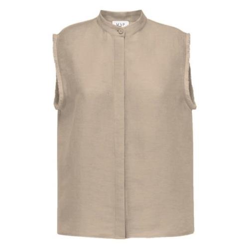 MVP wardrobe Antibes Shirt Beige, Dam