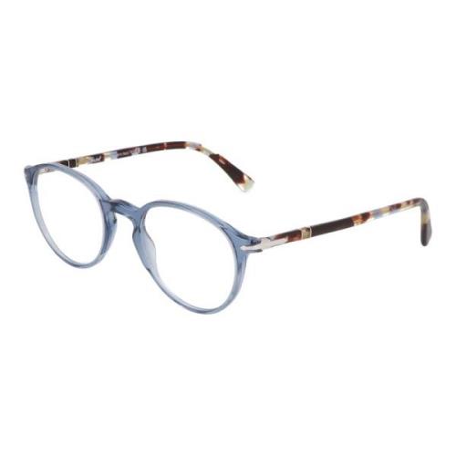 Persol Runda Bågar Glasögon Blue, Unisex