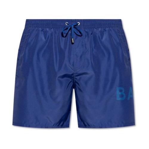 Balmain Badshorts Blue, Herr