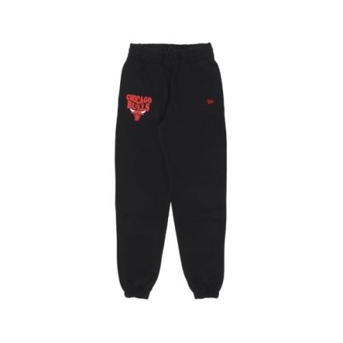 New Era NBA Script Jogger Byxor Black, Herr