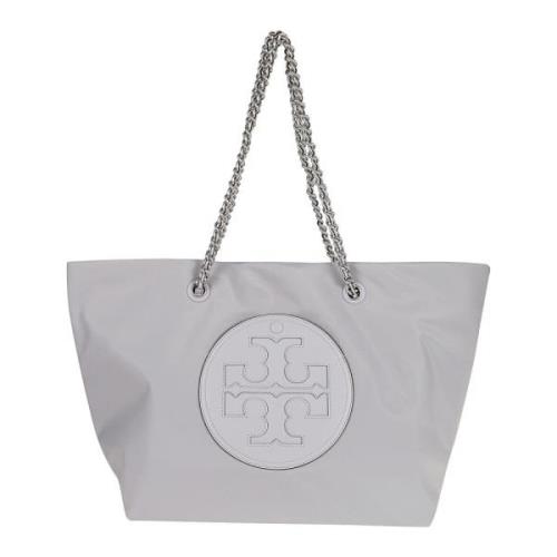 Tory Burch Grå Kedja Tote Väska Gray, Dam