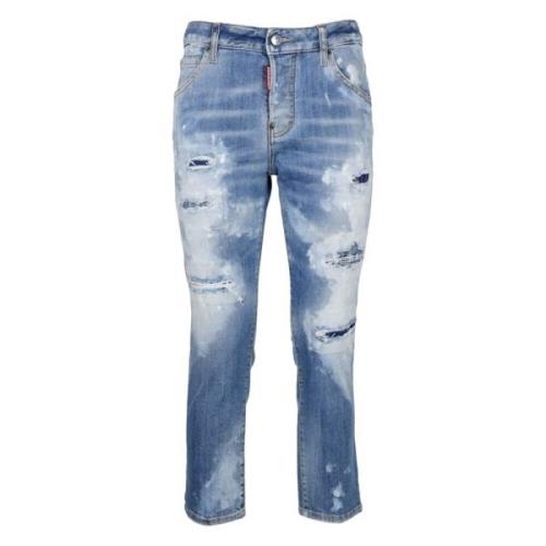 Dsquared2 Denim Byxor Blue, Dam