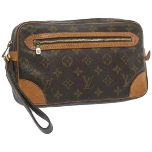 Louis Vuitton Vintage Pre-owned Canvas kuvertvskor Brown, Dam