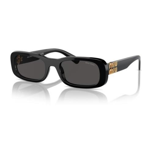 Miu Miu MU 08Zs 1Ab5S0 Sunglasses Black, Dam