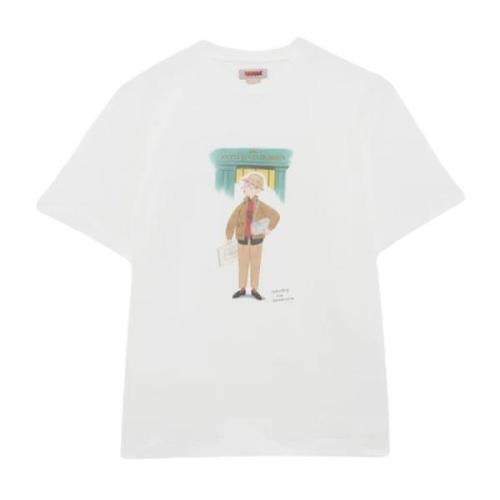 Baracuta Slowboy Colourman Tee Off White White, Herr