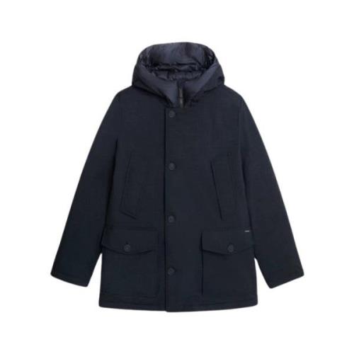 Woolrich City Tech Urban Parka Blue, Herr