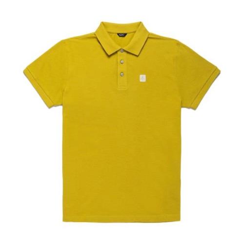 RefrigiWear Herr Bomull Pique Polo Skjorta Yellow, Herr