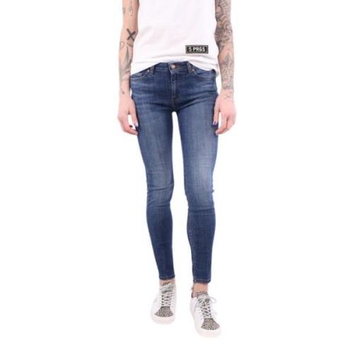 Don The Fuller Slim Fit Denim Jeans - Blå Blue, Dam