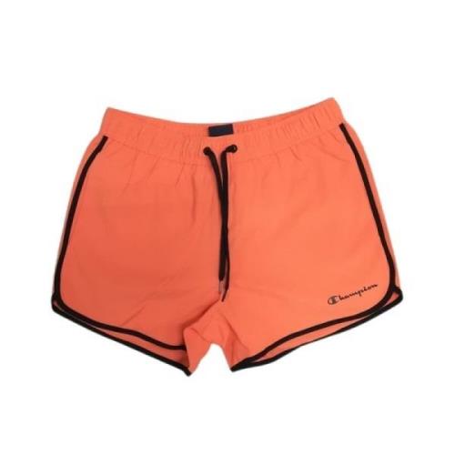 Champion Baador Retro Band Swimshort Red, Herr