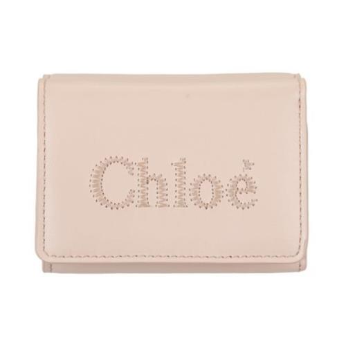 Chloé Rosa Trifold Mini Plånbok Pink, Dam