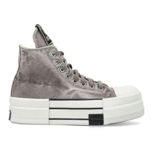 Converse Högtopp Sneakers Drkstar Ss24 Gray, Dam